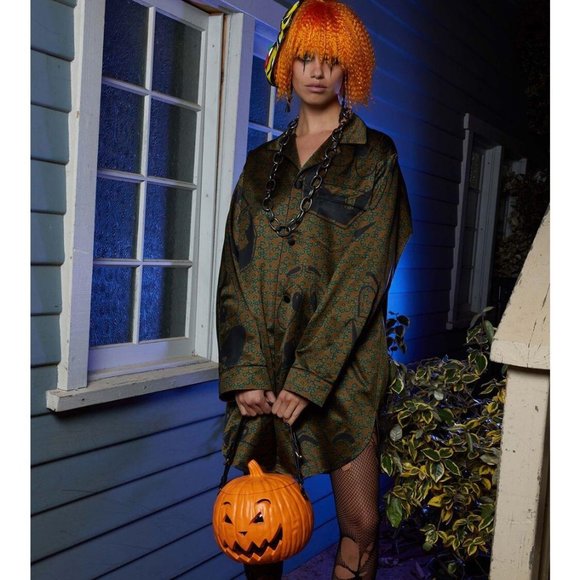π SS20 Moschino Couture Jeremy Scott PUMPKIN ORANGE BAG HALLOWEEN *DEFECT*π - Picture 2 of 12